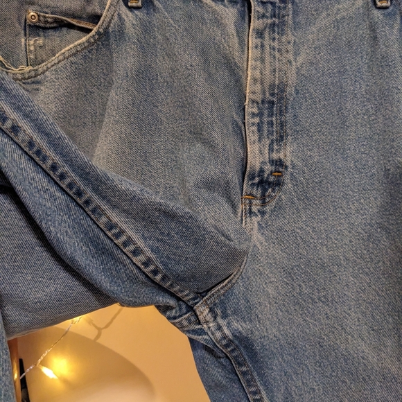 Vintage Wrangler Blue Jeans 100% Cotton - Picture 5 of 9